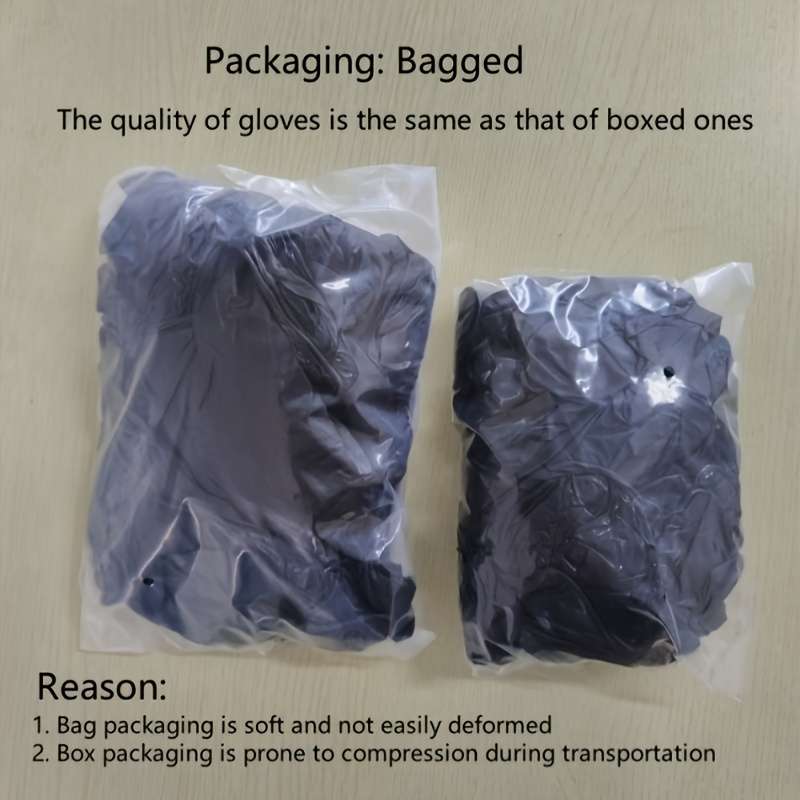 Multi-Purpose Black Disposable Gloves