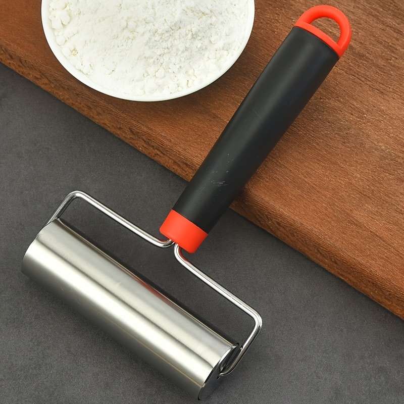 Stainless Steel T-Shaped Pastry Roller