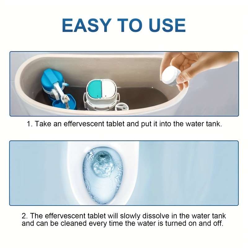 Automatic Toilet Bowl Cleaner Tablets