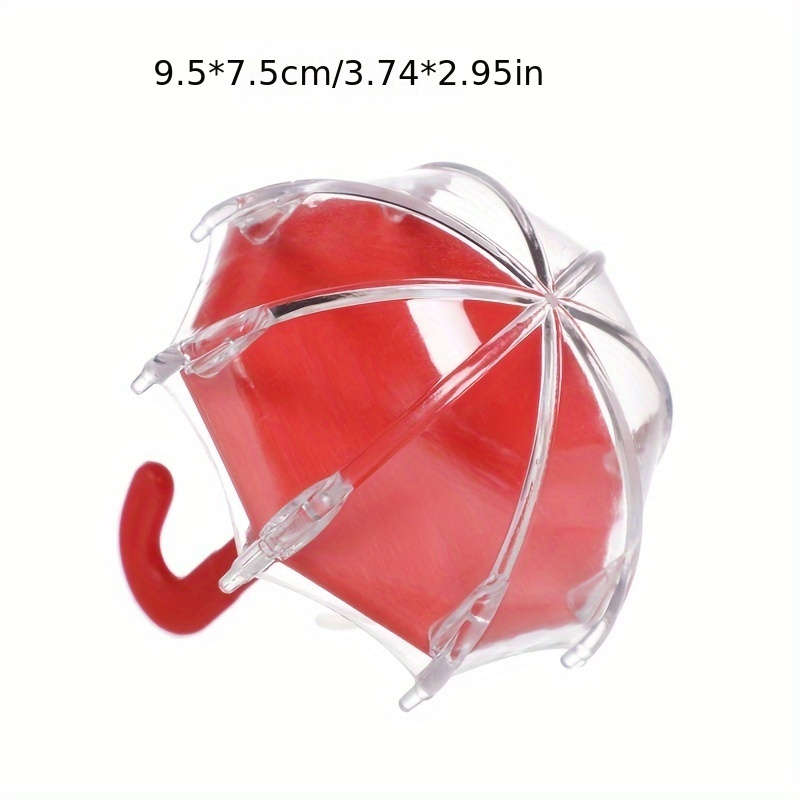 1pc Colorful Plastic Jewelry Storage Box -