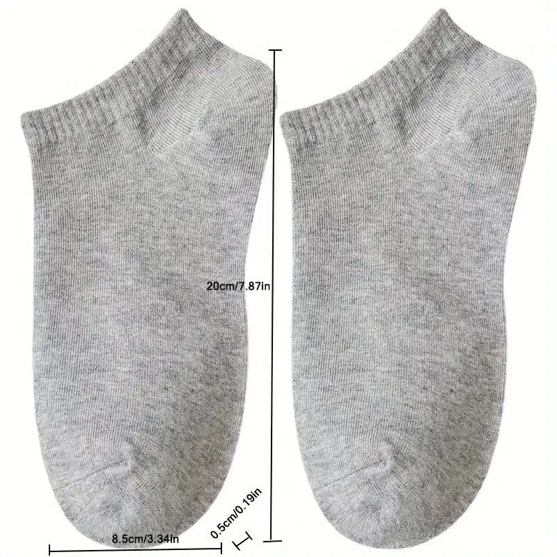 3 Pairs Of Men's Anti-Odor And Sweat-Wicking Low-Top Socks