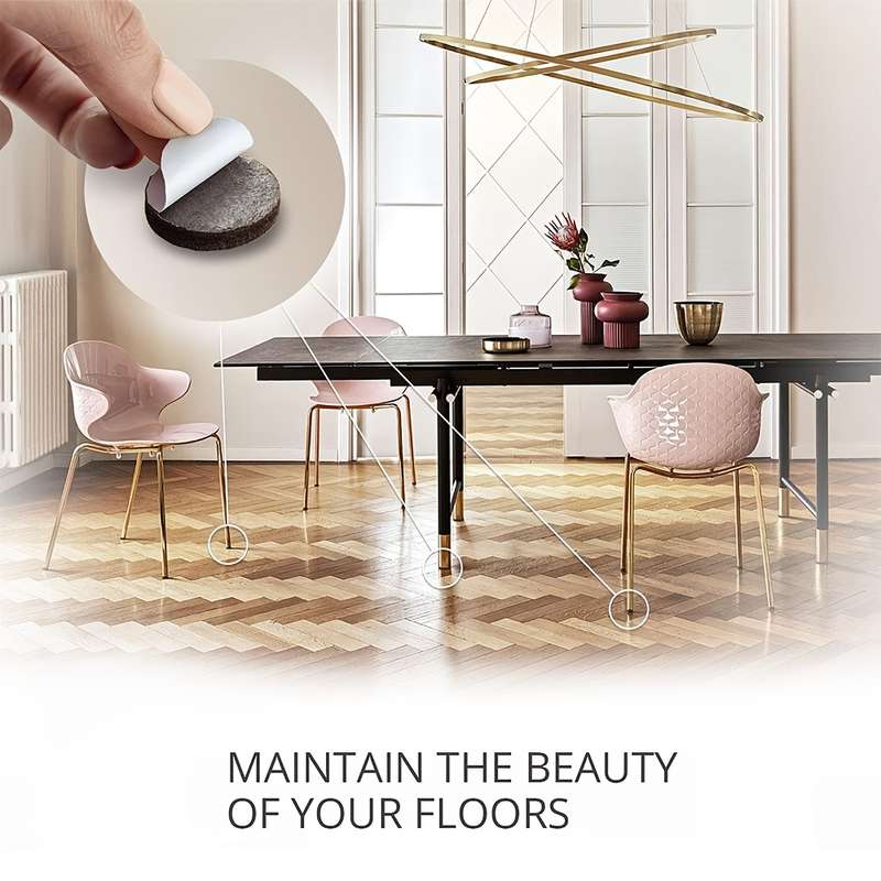 240pcs Furniture Pad Set - Assorted Sizes