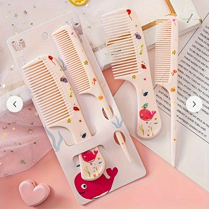 Cartoon Animal Hair Comb Set
