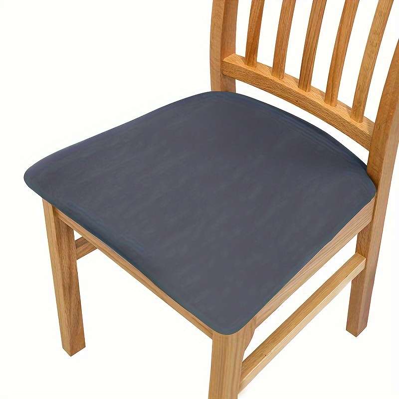 Set Of 4 Waterproof Elastic Milk Fiber Fabric Stool Covers