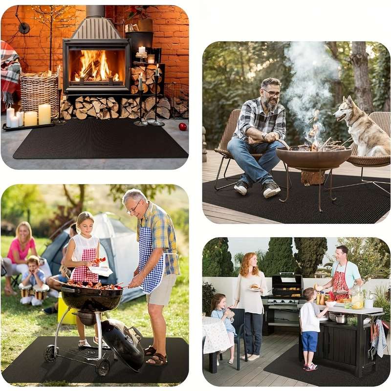 Under Grill Mats for Outdoor Grill