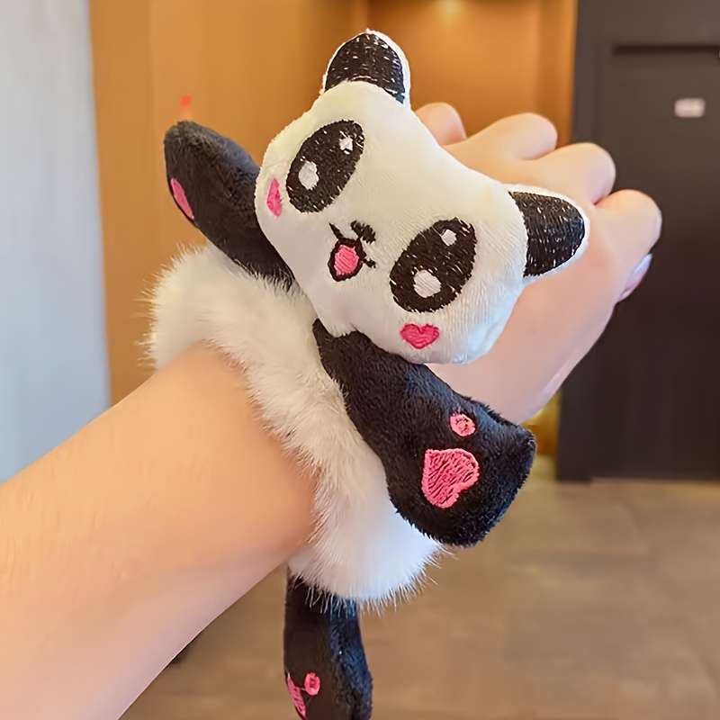 Cute Cartoon Animal Plush Hair Tie
