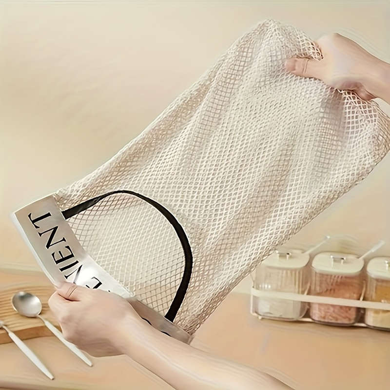 Space-Saving Wall-Mounted Organizer For Plastic Bags