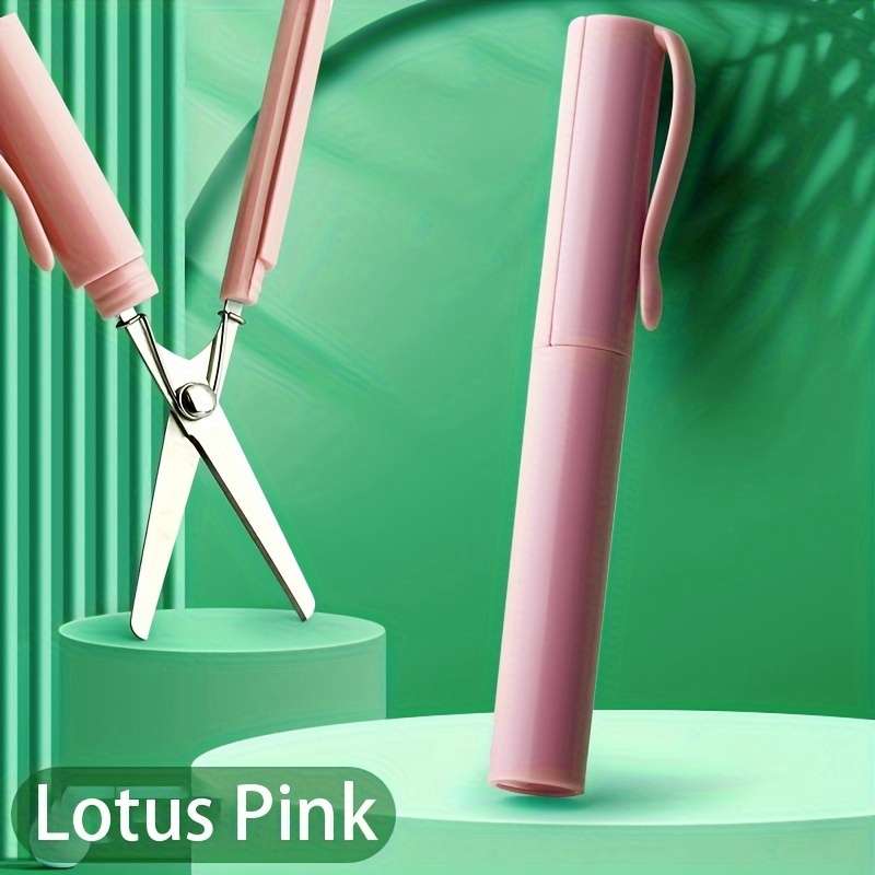Compact Stainless Steel Folding Scissors