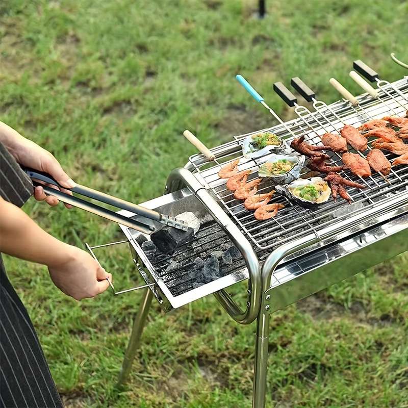 Outdoor Barbecue Charcoal Clips