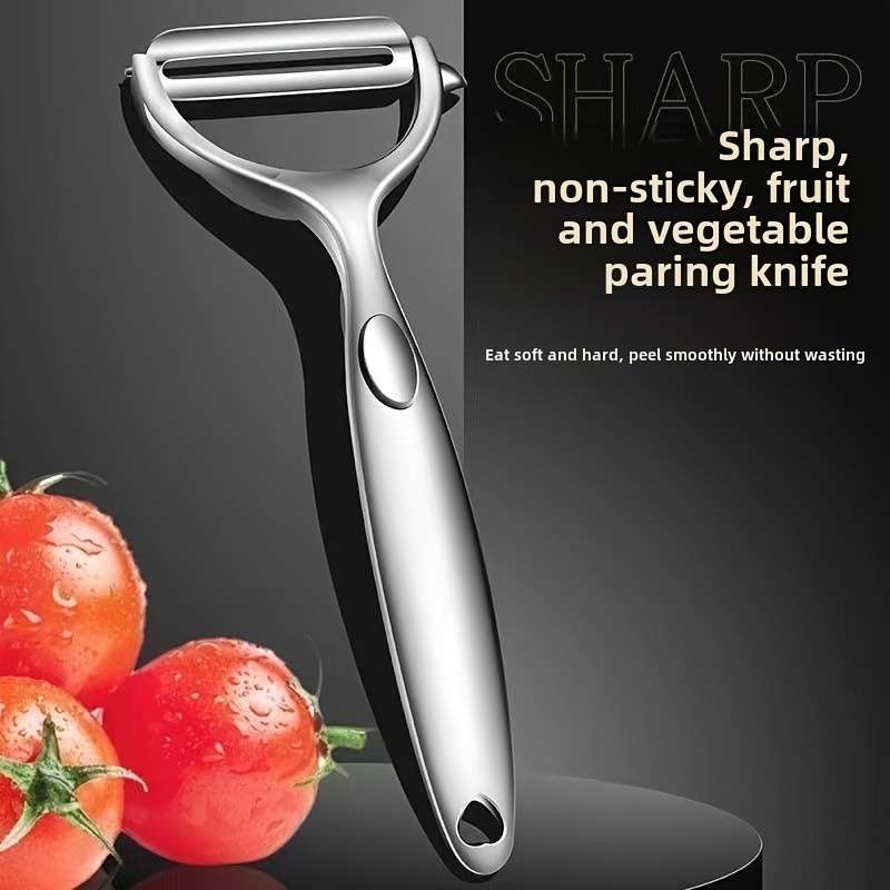 2-in-1 Stainless Steel Fruit  Vegetable Peeler
