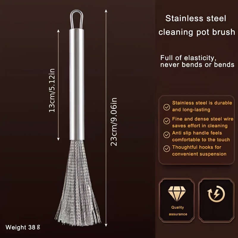 1pc304 Stainless Steel Cleaning Brush