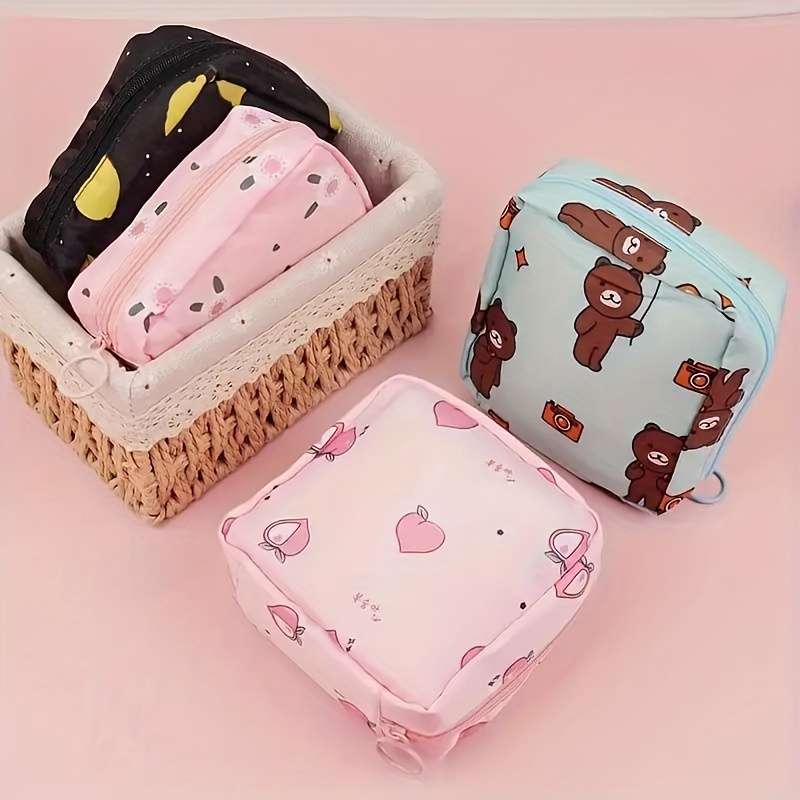 1pc Waterproof Polyester Travel Toiletry Bag