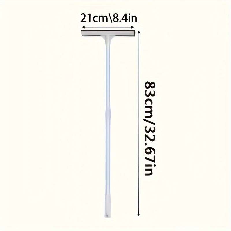 Extendable Double-Sided Window Squeegee with Aluminum Pole