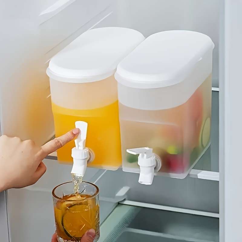 Large Capacity Refrigerator Drink Dispenser with Spigot