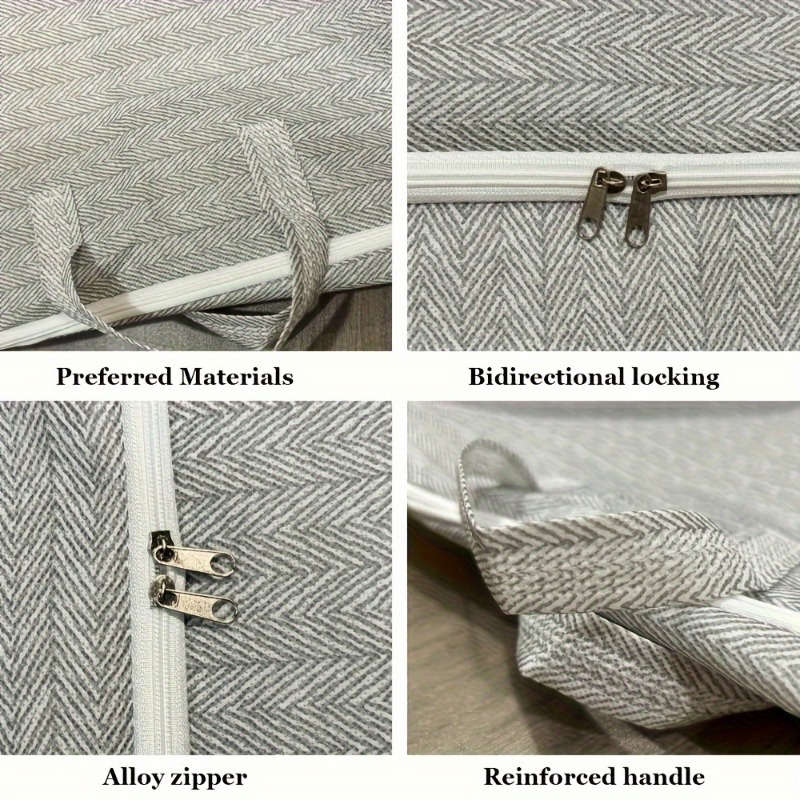 Foldable Storage Bin with Handles