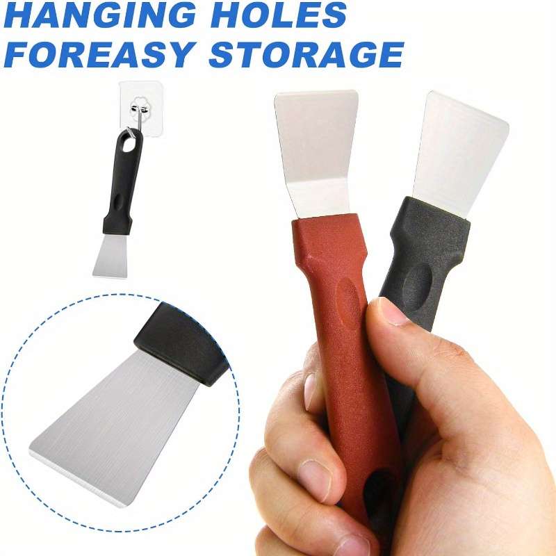 5pcs Stainless Steel Cleaning Scraper Set For Kitchen