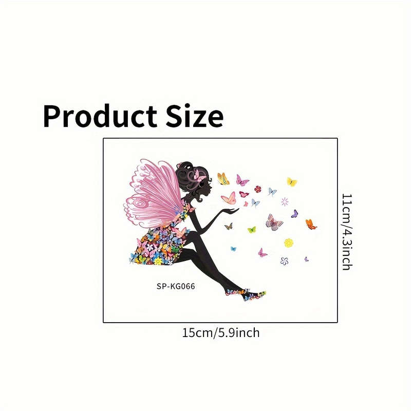 creative Butterfly fairy switch stickers
