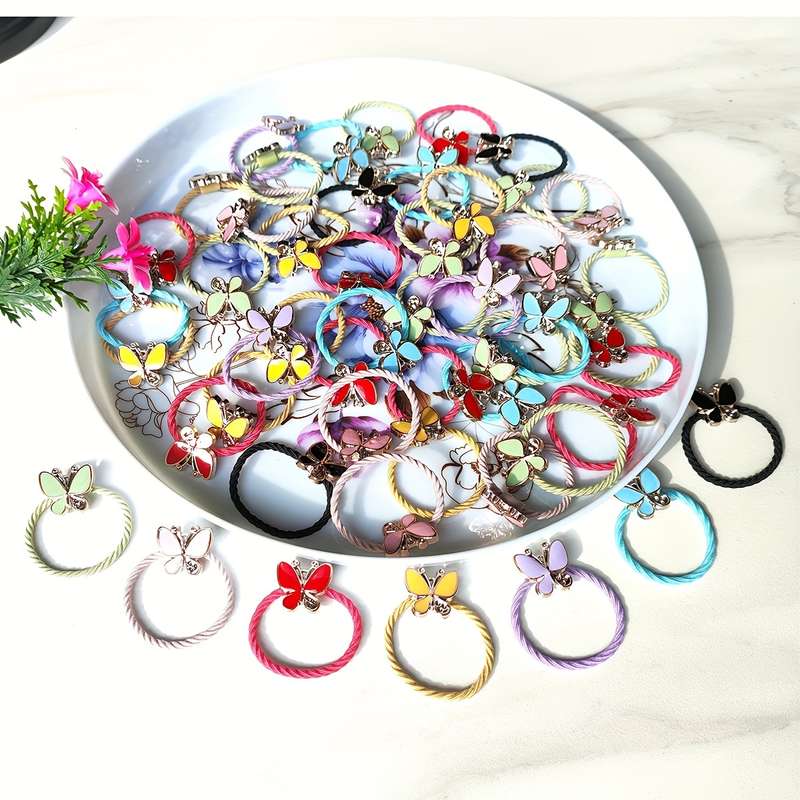 2pcs Girls Butterfly Hair