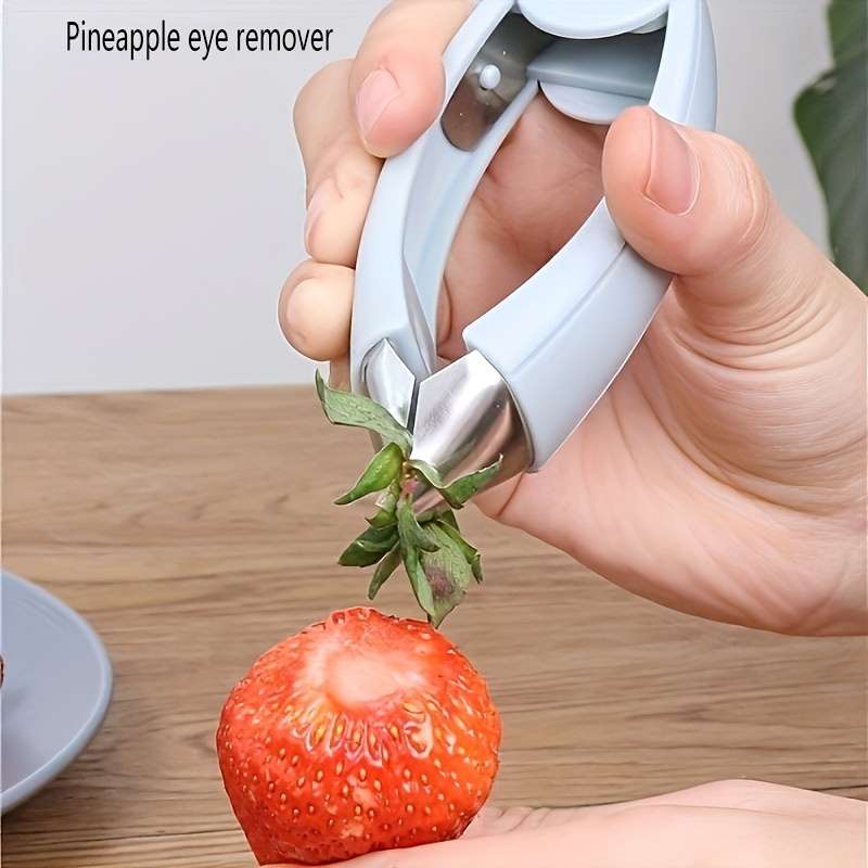1pc Stainless Steel Pineapple Eye Peele