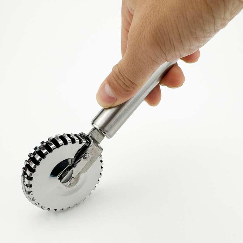 Versatile Stainless Steel Pastry Roller Cutter