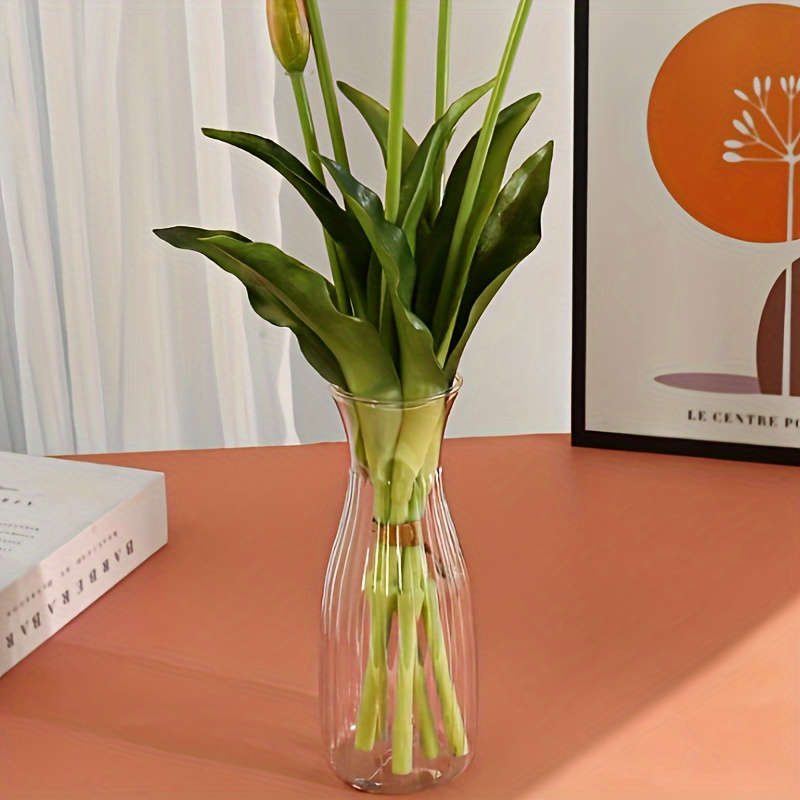 Modern Transparent Plastic Flower Vase