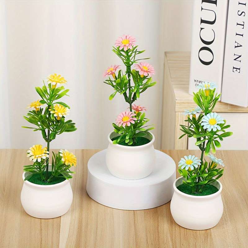 Contemporary Plastic Round Vase