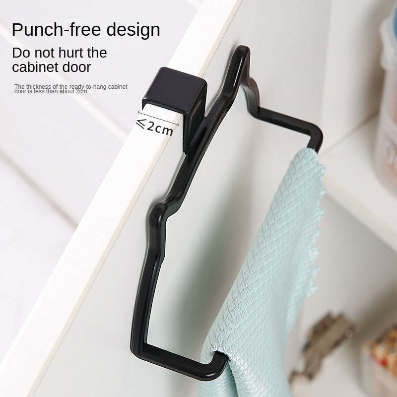 Bathroom towel rack