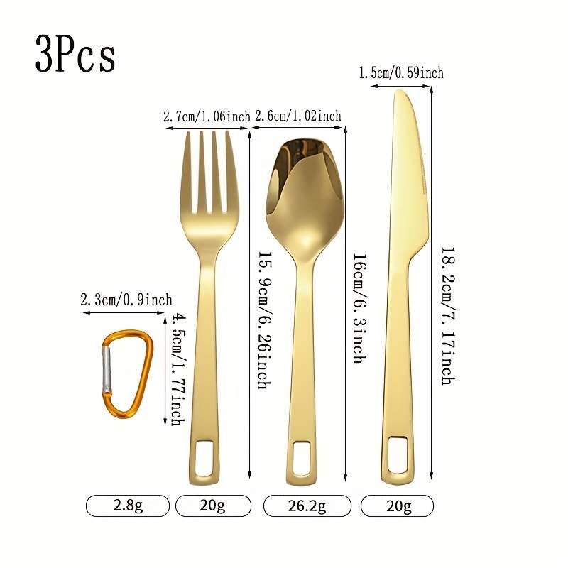 Hollow Knife Fork And Spoon Set