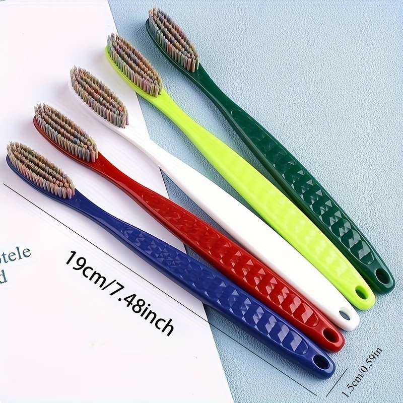 Adult hard bristle toothbrush