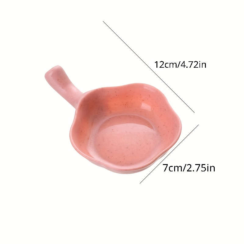 4pcs Set High-Quality Wheat Straw Dipping Bowls
