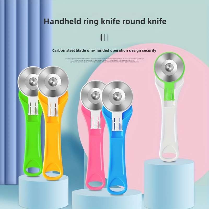 Rotating Roller Wheel Cloth Knife