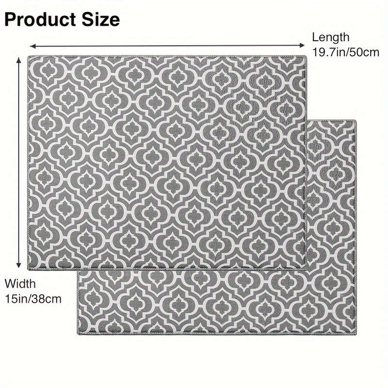 Microfiber Dish Drying Mat