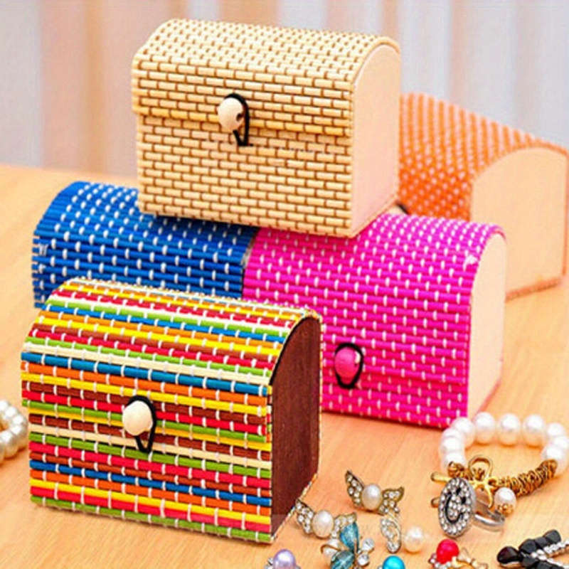 Mini Bamboo Storage Box