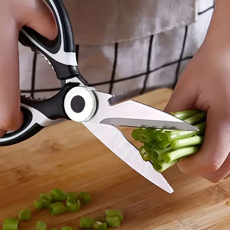 Heavy-Duty Stainless Steel Kitchen Scissors