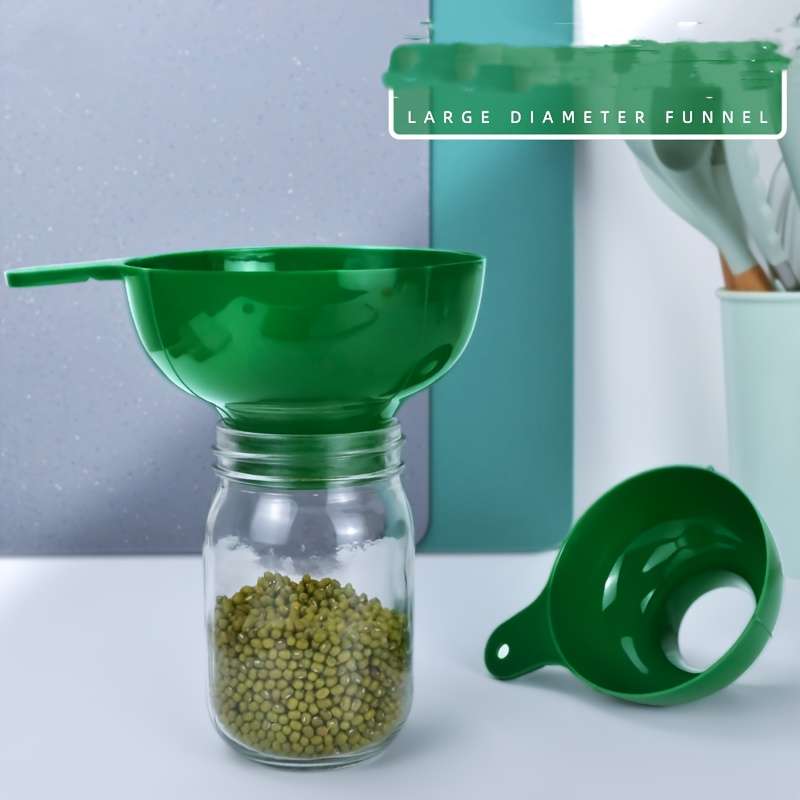 One Plastic Funnel With A Large Diameter Oil Funnel
