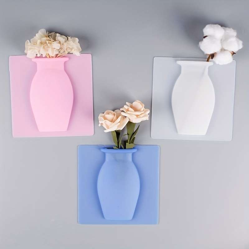 1pc Novelty Silicone Vase - Reusable