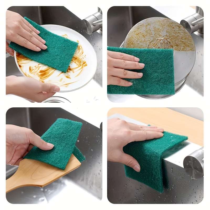 Scooting pads for dish towels