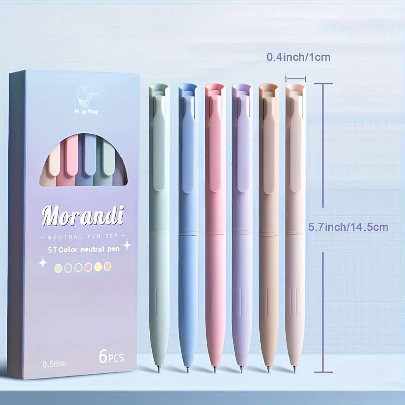 6pcs Colored Pens