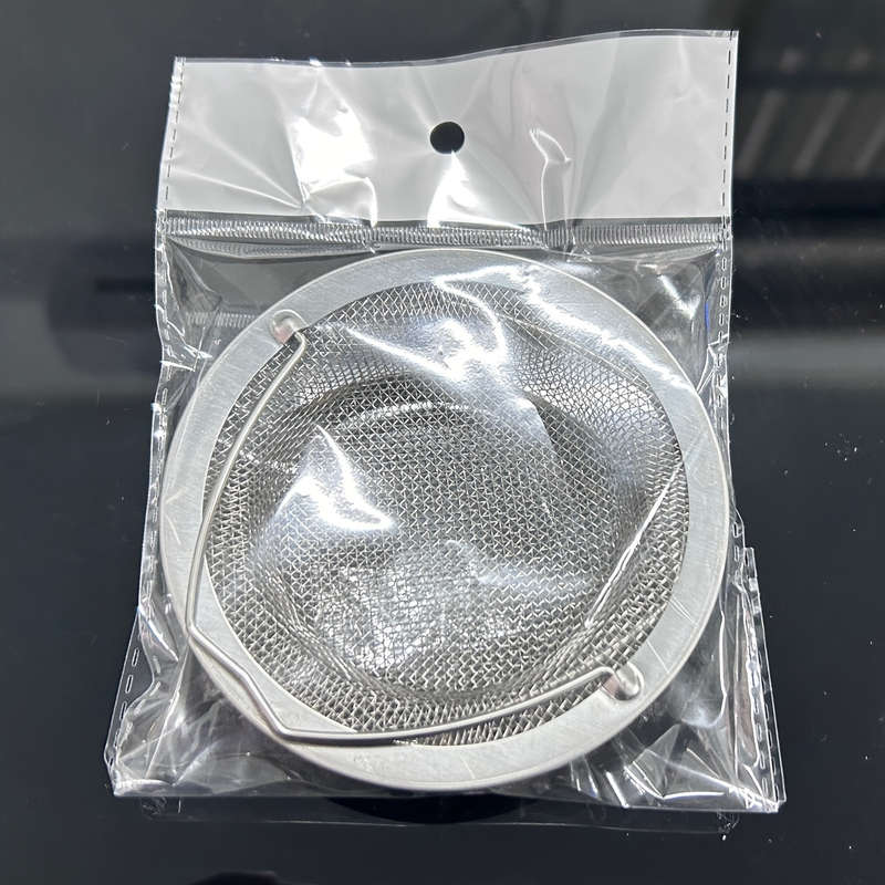 1pc Stainless Steel Sink Strainer with Handle