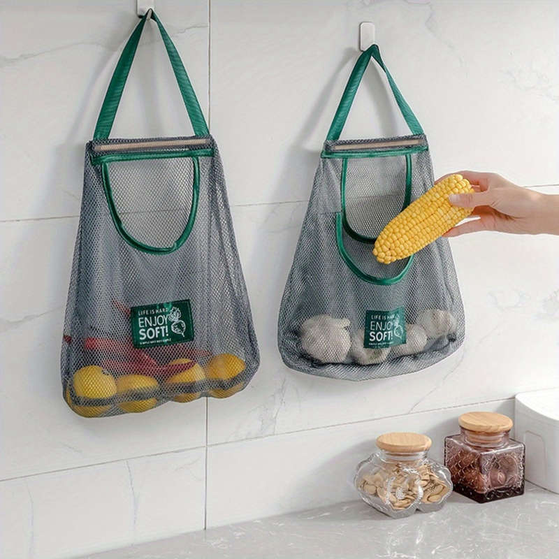 Reusable Hanging Storage Mesh Bags