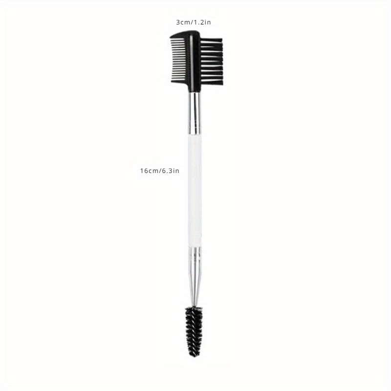 Dual-Head Eyebrow and Eyelash Brush