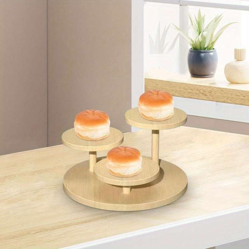 Three To Five-Tier Wooden Shelving Unit