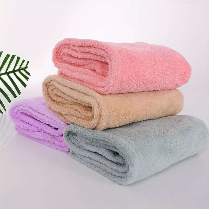Ultra-Soft Polyester Microfiber Shower Towel Set