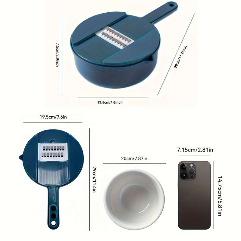 12-in-1 Manual Vegetable Chopper