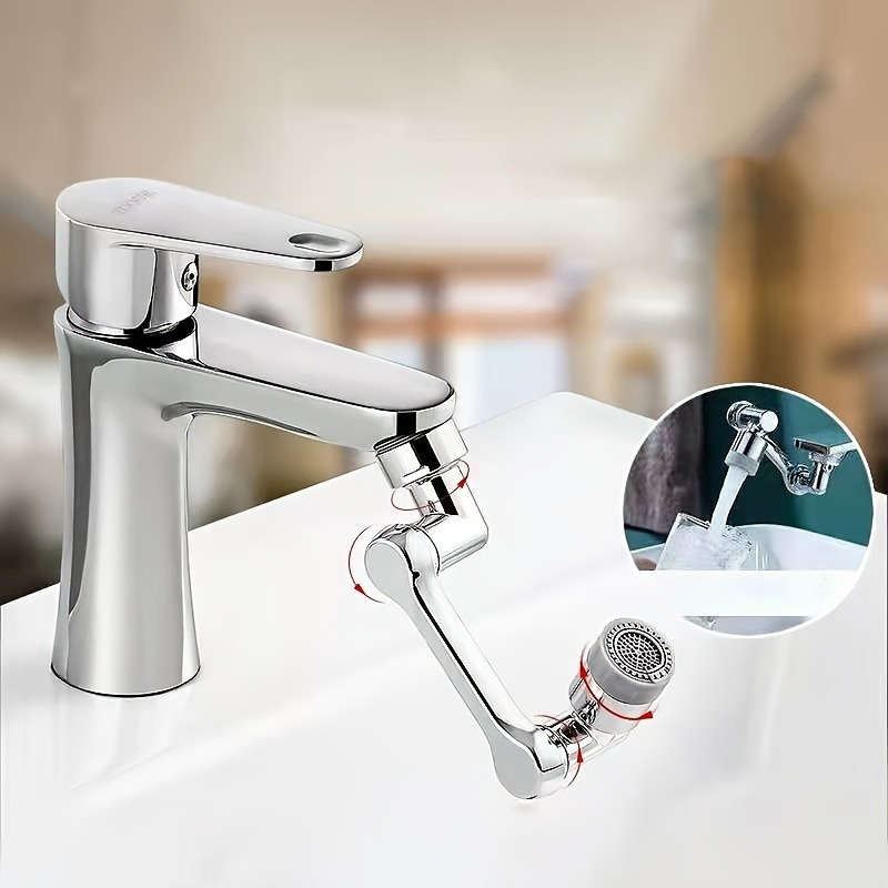 1pc 1080-Degree Swivel Faucet Extension