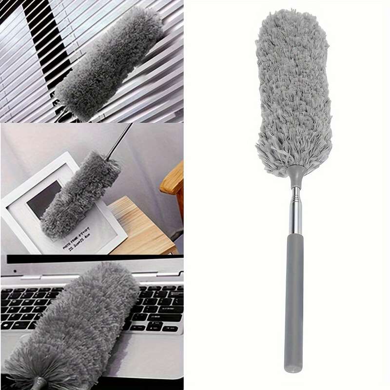1pc Extendable Microfiber Duster