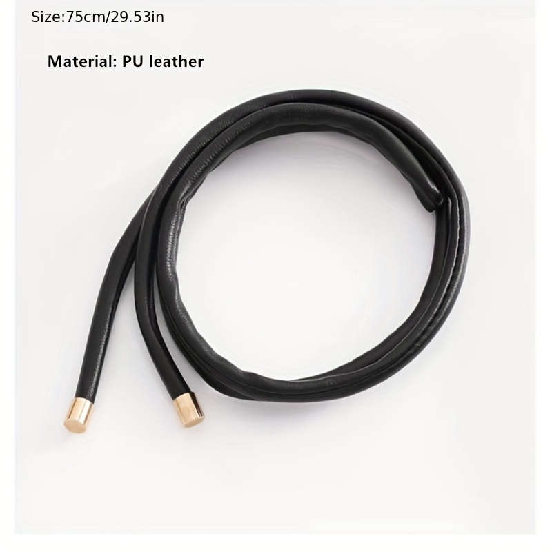 PU Leather Hair Ties for Women