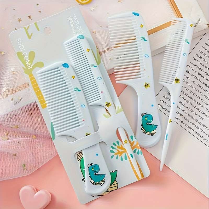 Cartoon Animal Hair Comb Set