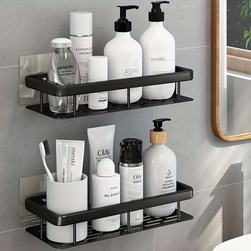 Easy-Install Aluminum Wall Shelf