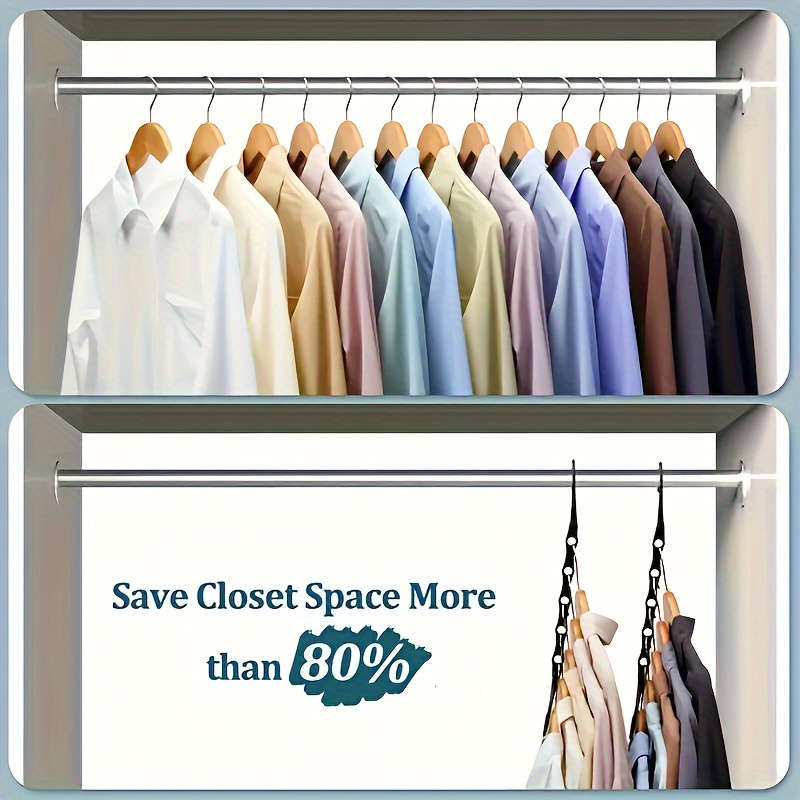 5-in-1 Portable Folding Clothes Rack